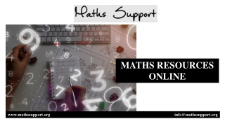 MATHS RESOURCES ONLINE