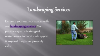 Landscaping Services