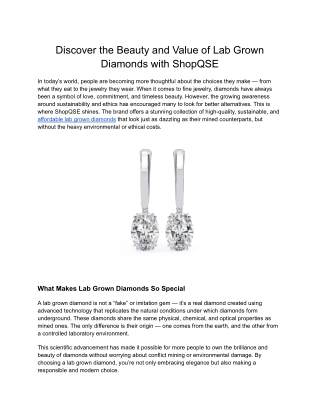 Delicate Flower Setting Earrings | ShopQSE