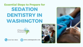 Essential Steps to Prepare for Sedation Dentistry in Washington