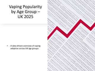 Vaping Popularity by Age Group in the UK (2025 Study Report)
