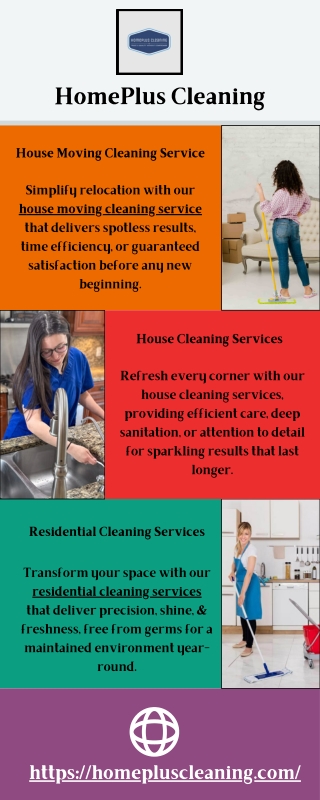 House Moving Cleaning Service