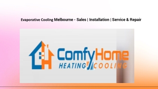 Evaporative Cooling Services Across Melbourne