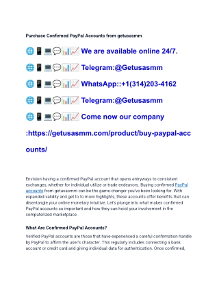 Top 15 Platforms to Buy Verified PayPal Accounts Online - Copy - Copy