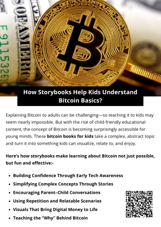 How Storybooks Help Kids Understand Bitcoin Basics