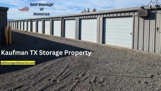 Kaufman TX Storage Property - selfstorageofamerica.com