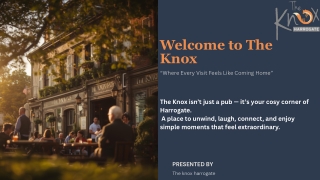 Dog & Family Friendly Pub in Harrogate  Disabled Access Pub (2)