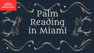 Palm Reading in Miami