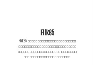 Flik85