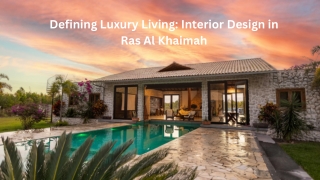 Interior Design in Ras Al Khaimah