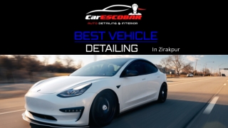 Best Vehicle Detailing in Zirakpur | Carescobar