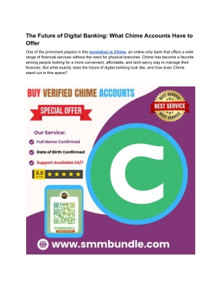 Insider Research: Unlocks 900  Old Verified Chime Accouts
