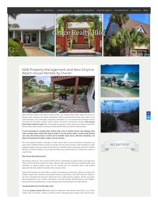 NSB Property Management and New Smyrna Beach House Rentals by Owner