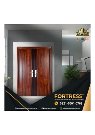 TERBARU..!! WA 0821 7001 0763 (FORTRESS) Pintu Baja Minimalis Di Pegunungan Bint