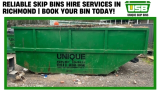 Reliable Skip Bins Hire Services in Richmond  Book Your Bin Today!
