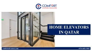 HOME ELEVATORS IN QATAR