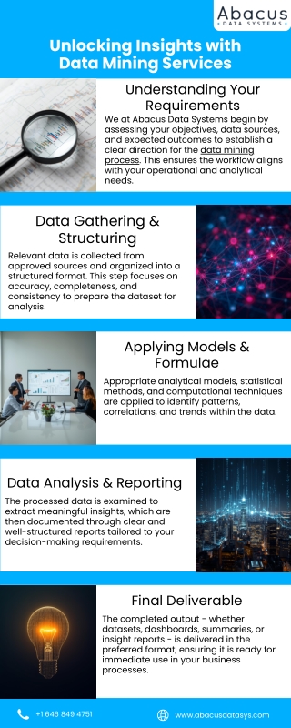 Unlocking Insights with Data Mining Services