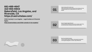 How LA Courts Decide Custody