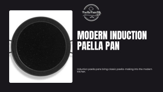 Premium 38 cm Stainless-Steel Induction Paella Pan