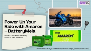 Amaron Bike Battery in PCMC – Fast Delivery & Best Deals