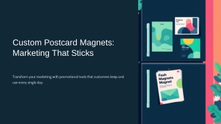 Affordable Custom Postcard Magnets for Direct Mail Campaigns