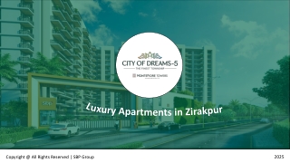 Luxury Apartments in Zirakpur