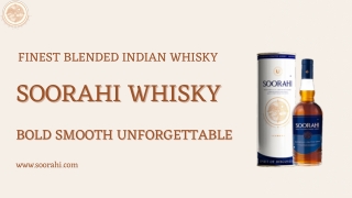 Soorahi the Bold Flavour Meets Smooth Finish