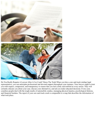 Vehicle Mishap Attorneys Clarified: Whatever You Require To Understand American