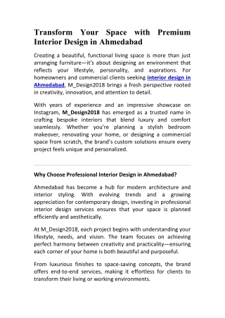 Custom Interior Design Services Ahmedabad Bespoke Home Designs