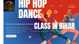 Hip Hop Dance Class In Bihar