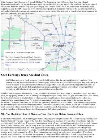 What Can I Sue For In A Vehicle Mishap Claim? Riddle & Riddle Injury Legal Repre