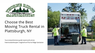 Affordable Moving Truck Rentals in Plattsburgh NY