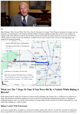 What To Do If A Vehicle Strikes You While Biking Necessary Actions For Bike Acci