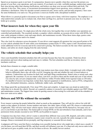 How to Document Your Fleet for Faster Insurance Quotes