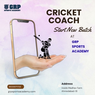 GRP SPORTS CRICKET COACHING ACADEMY in Ahmedabad-18