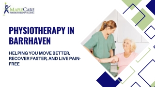 physiotherapy Barrhaven  Physiotherapy in Barrhaven