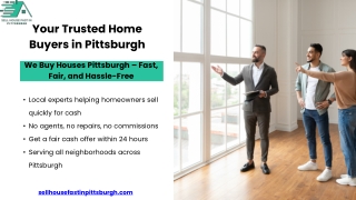 Sell Your House Fast in Pittsburgh with Trusted Local Cash Home Buyers
