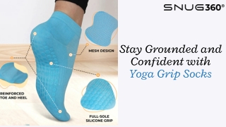 Stay Grounded with Premium Yoga Grip Socks