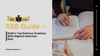 Best NDA Coaching in Delhi – Build Your Defence Career with SSB Guide Academy