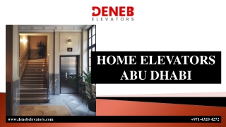 HOME ELEVATORS ABU DHABI