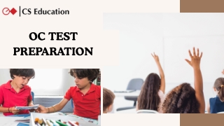 OC Test Preparation