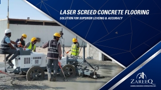 Zareeq Laser Screed Method of Statement