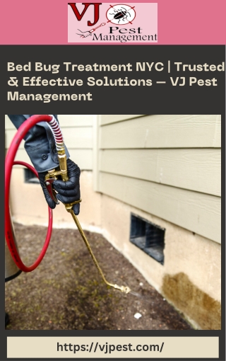 Bed Bug Treatment NYC  Trusted & Effective Solutions – VJ Pest Management