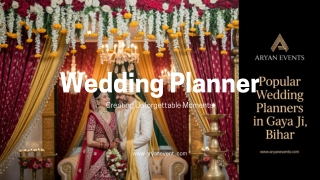 Black White Simple Minimalist Wedding Planner Presentation