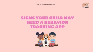 5 Signs You Need a Behavior Tracking App for Your Child
