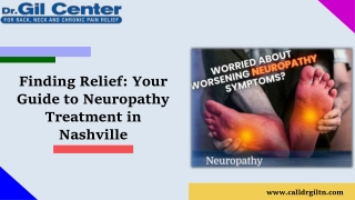 Neuropathy Treatment in Nashville