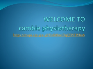 Trusted Queensborough Physiotherapy Services by Cambie Physiotherapy