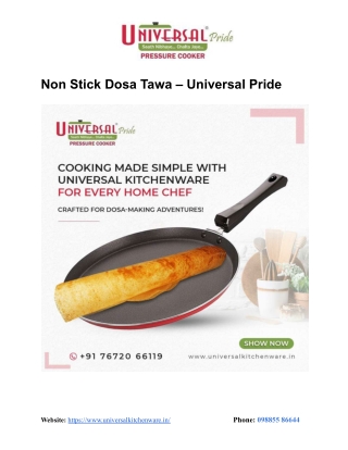 Non Stick Dosa Tawa – Universal Pride