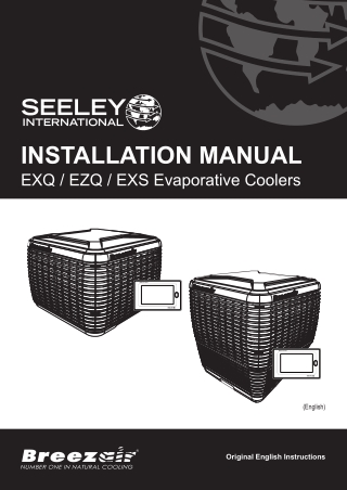 Breezair Supercool Exs Evaporative Cooler Installation Manual – ComfyHome