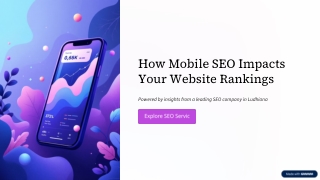 How Mobile SEO Impacts Your Website Rankings